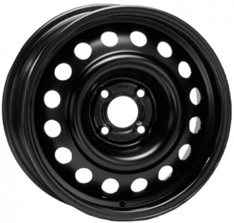 Штампованный стальной диск Mefro Fiesta Black 5,5x14 4x108 ET37,5 D63,3