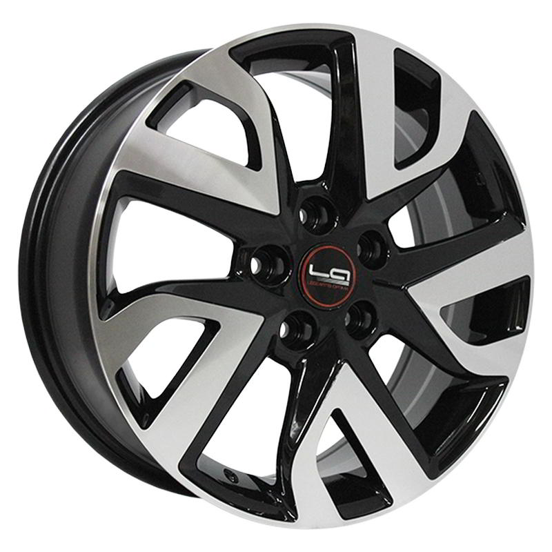 Литой колесный диск Hyundai Replica HND158 BKF 7,0x17 5x114,3 ET48 D67,1