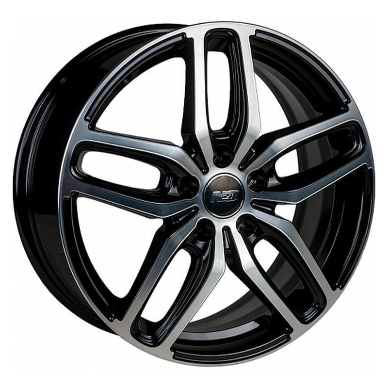 Литой колесный диск N2O V2199 BFP 6,5x17 5x108 ET33 D60,1