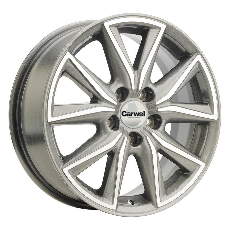 Литой колесный диск Carwel Тинаки AST 7,0x17 5x108 ET40 D54,1