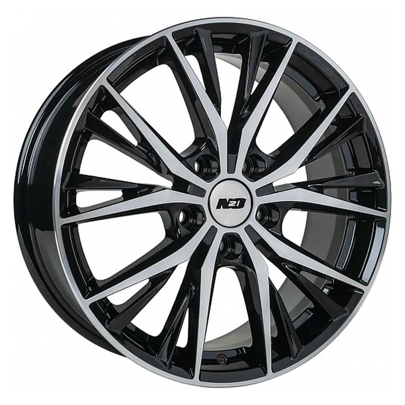 Литой колесный диск N2O V2210 BFP 7,0x17 5x114,3 ET50 D67,1