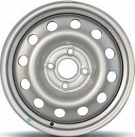 Штампованный стальной диск Trebl 6355 Silver 5,5x14 4x108 ET37,5 D63,3