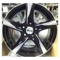 Литой колесный диск iFree Кайт KC686 блэк джек 7,0x16 5x108 ET34 D67,1