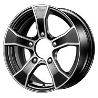 Литой колесный диск iFree Лайт-круз KC675 блэк джек 6,0x15 5x139,7 ET40 D98