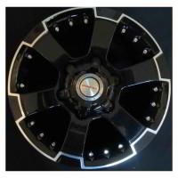 Литой колесный диск K&K КС593 М56 алмаз черный 7,0x16 6x139,7 ET20 D110,1