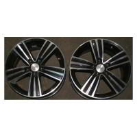 Литой колесный диск K&K КС608 да Винчи алмаз черный 6,5x16 5x108 ET43 D67,1