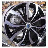 Литой колесный диск K&K КС660 Аламида алмаз черный 6,5x16 5x114,3 ET38 D67,1