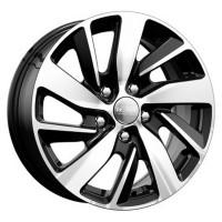 Литой колесный диск K&K КС741 Fluence алмаз черный 6,5x16 5x114,3 ET47 D66,1