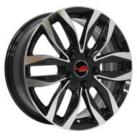 Литой колесный диск Mitsubishi Replica MI119 BKF 6,5x16 5x114,3 ET46 D67,1
