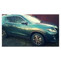 Литой колесный диск K&K КС699 Teana алмаз черный 7,0x17 5x114,3 ET45 D66,1