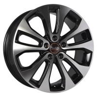 Литой колесный диск Hyundai Replica HND124 BKF 7,5x19 5x114,3 ET50 D67,1