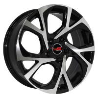 Литой колесный диск Toyota Replica Concept-TY536 BKF 7,0x17 5x114,3 ET39 D60,1