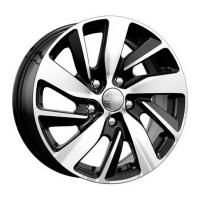 Литой колесный диск K&K КС741 Focus алмаз черный 6,5x16 5x108 ET50 D63,35