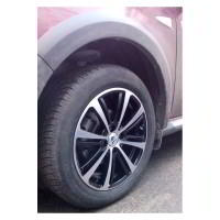 Литой колесный диск K&K КС663 Беринг алмаз черный 7,0x16 4x108 ET25 D65,1