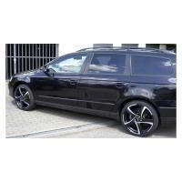 Литой колесный диск Alutec Shark racing black front polished 8,0x18 5x108 ET45 D70,1