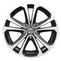 Литой колесный диск X-trike X-113 BKFP 7,0x17 5x110 ET39 D65,1