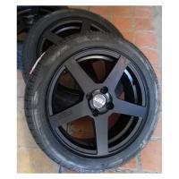 Литой колесный диск Proma ЛеМан черный матовый 6,5x16 4x100 ET48 D54,1