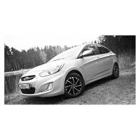 Литой колесный диск K&K КС643 Мейола алмаз черный 6,0x15 4x100 ET46 D54,1