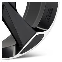 Литой колесный диск OZ Aspen HLT Matt Black Diamond Cut 10,5x20 5x120 ET35 D79