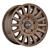 Литой колесный диск OZ Rally Raid Gloss Bronze Black Lettering 8,0x17 5x120 ET35 D65,06