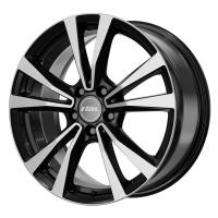 Литой колесный диск Rial M12 Diamond Black Front Polished 7,5x18 5x112 ET33 D66,5