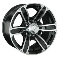 Литой колесный диск LSwheels 766 BKF 7,0x18 6x139,7 ET10 D107,1