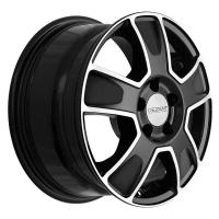 Литой колесный диск Dezent Van dark 6,5x16 6x130 ET62 D84,1