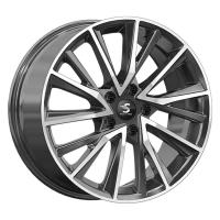 Литой колесный диск K&K КР010 Diamond black gris 7,5x18 5x108 ET47 D60,1