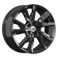 Литой колесный диск Wheels UP Up114 New Black 7,0x17 5x114,3 ET45 D66,1